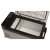 Compressor-driven cooling box with two compartments.