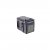 The side mesh pockets and a large U-shaped opening provide excellent storage options.