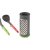 Stable grater which also serves as a container for kitchenware.