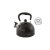 2.2 liter coffee pot in stainless steel with a whistle for camping with a tent, caravan or motorhome.