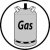 LPG gas cylinders (28-30/37 mbar regulator and hose ID 8-11 mm required)