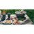 Outwell Gala Tableware - 2 People Shadow Green