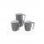 Outwell Gala Mug Set - 4 Person Grey Mist