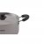 Easy-to-grip and ergonomic handle that can be unscrewed for a smaller pack size