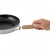 Removable soft-touch handle and ceramic non-stick surface on the frying pan.