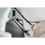 Attaches to the rear view mirrors at the top.