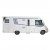 Effectively protects the front against sun, rain, snow and dirt.