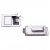 Complete door lock type MC700. For caravan and motorhome. - Outlet