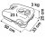 Fiamma Roll-Tank 23W Waste water tank - Outlet