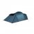 The tent accommodates two people and features a double-wall construction with a full inner tent for a protected sleeping area.