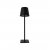 Battery-powered table lamp for caravans and tents. Charges via USB.