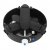 Fold in the legs for transport and storage of the camping grill.