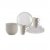 Beautiful melamine dinnerware set for four people