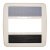 Inner frame with blackout curtain and mosquito net for Dometic Mini Heki sunroof.