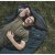 Extra wide and spacious sleeping bag that can be fully unzipped and used as a duvet.