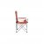 The Spruce Arm Chair Clay Red is a durable and foldable chair, perfect for camping.