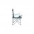 The Spruce Arm Chair Fjord Blue is a durable and foldable chair, perfect for camping.