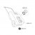 Drawing for lid for Fiamma waste water tank 23 liters.