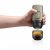 The manual pump achieves a pressure of 18 bar