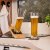 Silwy Magnetic Beer Glasses in Crystal (2-pack)