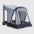 Awning that has a very low weight and is quick to mount up and down
