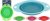 Dog Bowl Collapsible 19 cm different colours