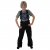 Smooth cover pants with removable braces, adjustable waist and side zipper.