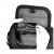 Unbreakable and removable mirror attached with Velcro