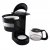 Removable and reusable coffee filter that also works with regular paper filters