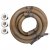 25-inch (5 m) duct + 3 vents for flexibly conveying cold or warm air to specific locations.