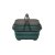 Outwell Collaps portable sink with lid and handle for camping.