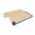 The sleeping bag can be fully opened to be used as a duvet.