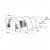 Dimensional drawing for Outwell Lawndale 6.