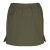 Pockets with zipper and elastic waist.