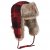 Pinewood Classic Checked Fur Hat Red