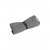 The frame is folded and placed in the pocket of the seat fabric, which is then rolled up. Takes up little space in your pack.