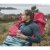The sleeping bag uses double layers of insulation which, combined with the body-shaped construction, provide good insulation wit