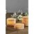 Unison Marble S Table Candle Amber