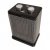 Vanheim Eldur fan heater for tents or awnings. Small, compact thermostat-controlled fan heater with two heat settings for tents