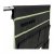 The organiser can also be hung on a rod.