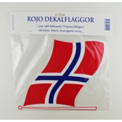 Self-adhesive Flag decal Norway 20 x 14 cm