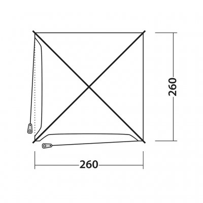 Planning solution for Outwell Dakota Shelter