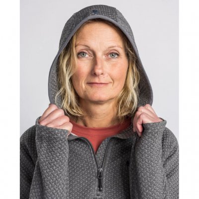 Pinewood Everyday Travel Hoodie Women - Gray melange