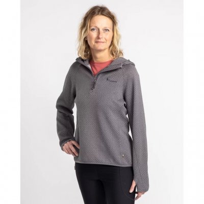 Pinewood Everyday Travel Hoodie Women - Gray melange