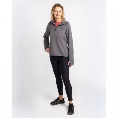 Pinewood Everyday Travel Hoodie Women - Gray melange