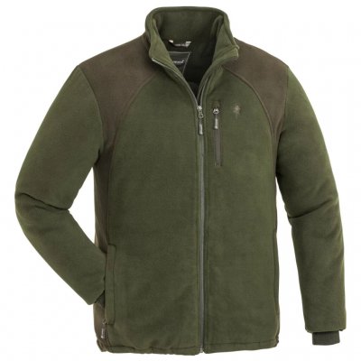 Pinewood Harrie Padded Fleece Jacket Men Green/ Suede Brown