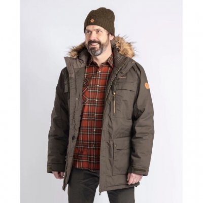 Pinewood Finnveden Winter Parka Men Dark Olive Green