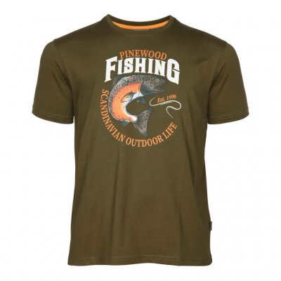 Nice t-shirt from Pinewood 100% cotton, perfect for camping and outdoor activities.