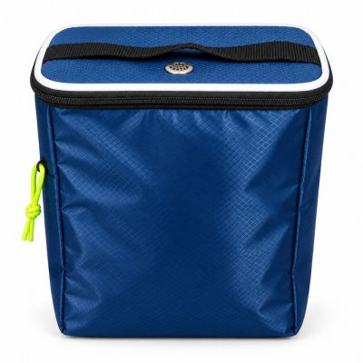 Cool bag of 5 liters with removable cooler compartment. Keeping food cold for 7 hours with ice pack.