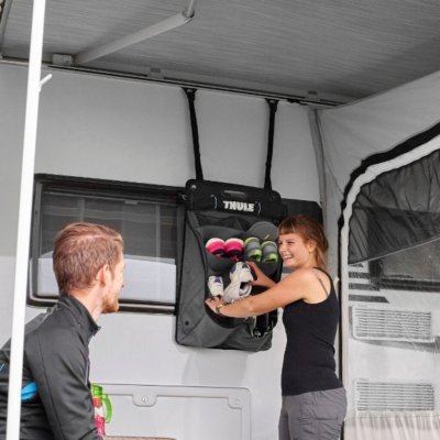 Keep your family's shoes organized with Thule Shoe Storage.